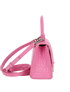 XS Embossed Hourglass, side view